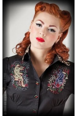 Blouse rockabilly Rumble59
