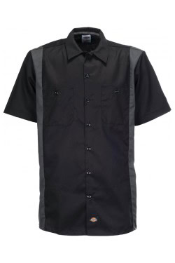 Chemise dickes noire et grise