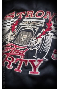 Chemise hot rod brodée rumble59