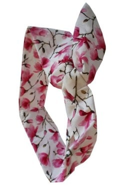 Bandeau pinup vintage a fleurs