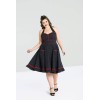 Robe swing a pois grande taille