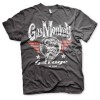 Tee shirt gris Gas monkey garage Texas wings