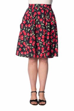 Jupe pin up cerise