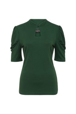 Haut rétro vert