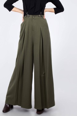 Pantalon année 40 taille haute