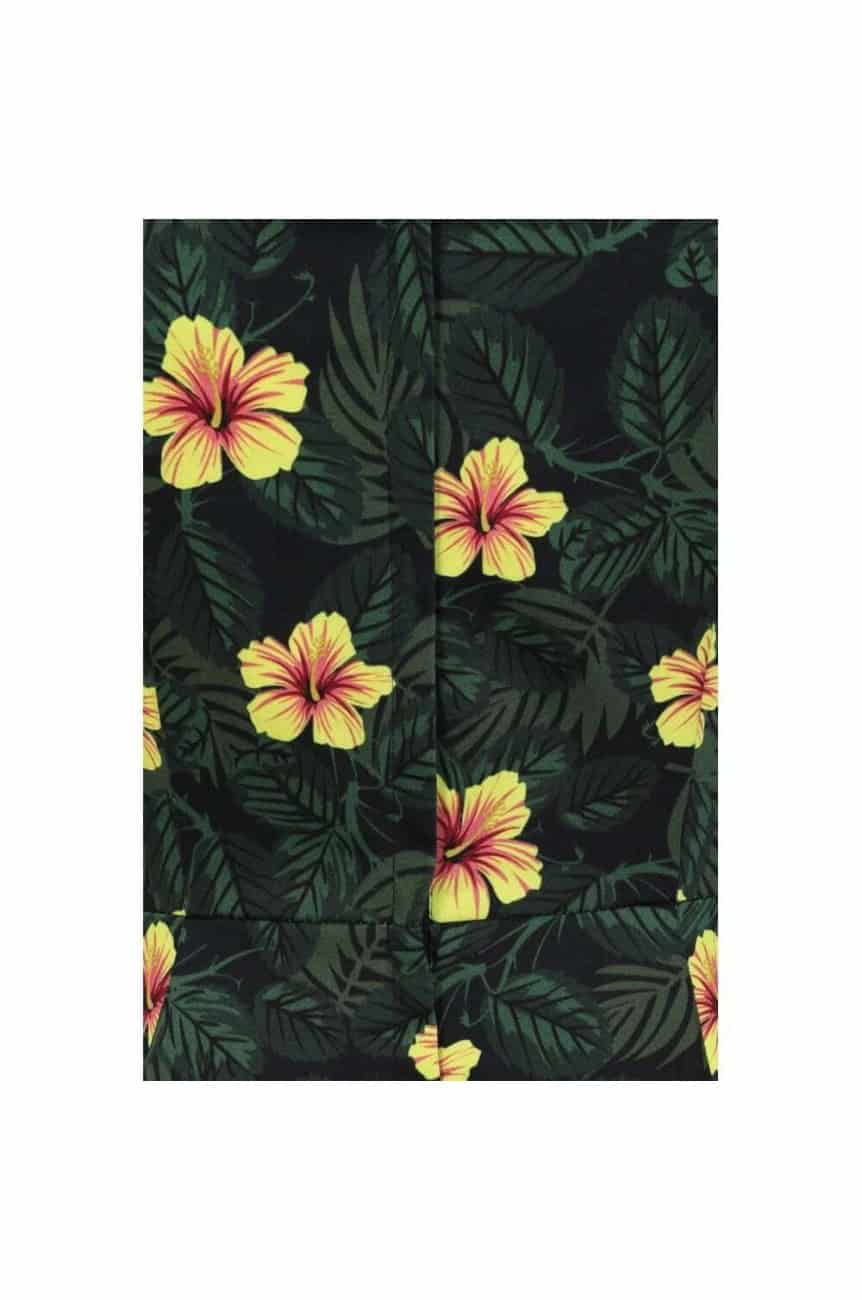 Robe année 50 tropicale 