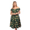 Robe fifties tropicale