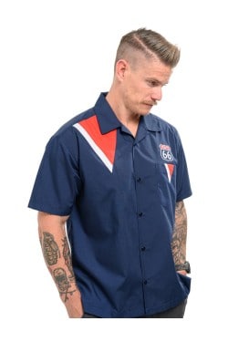 Chemise pin-up années 50