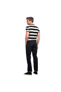 Jean brut bleu rockabilly années 50