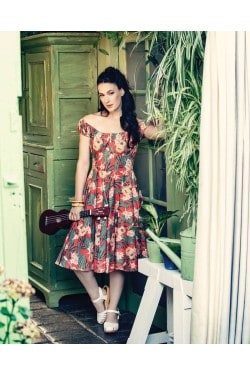 Robe tropicale Ukulele