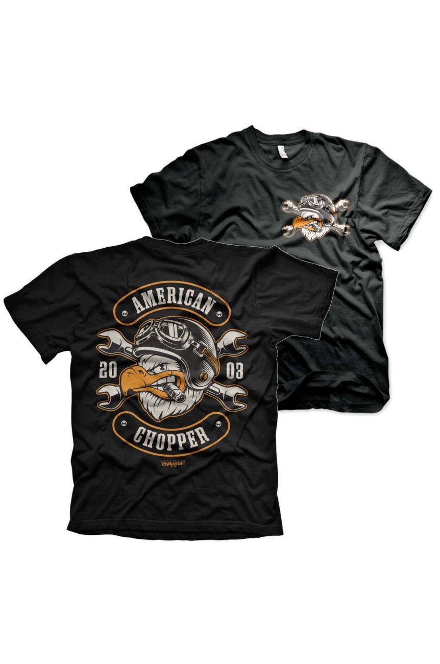 Tee shirt American chopper cigar eagle 