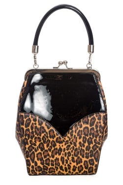 Sac rétro léopard