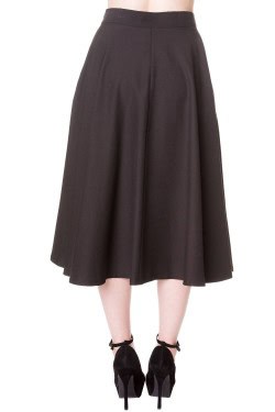 Jupe longue vintage noire
