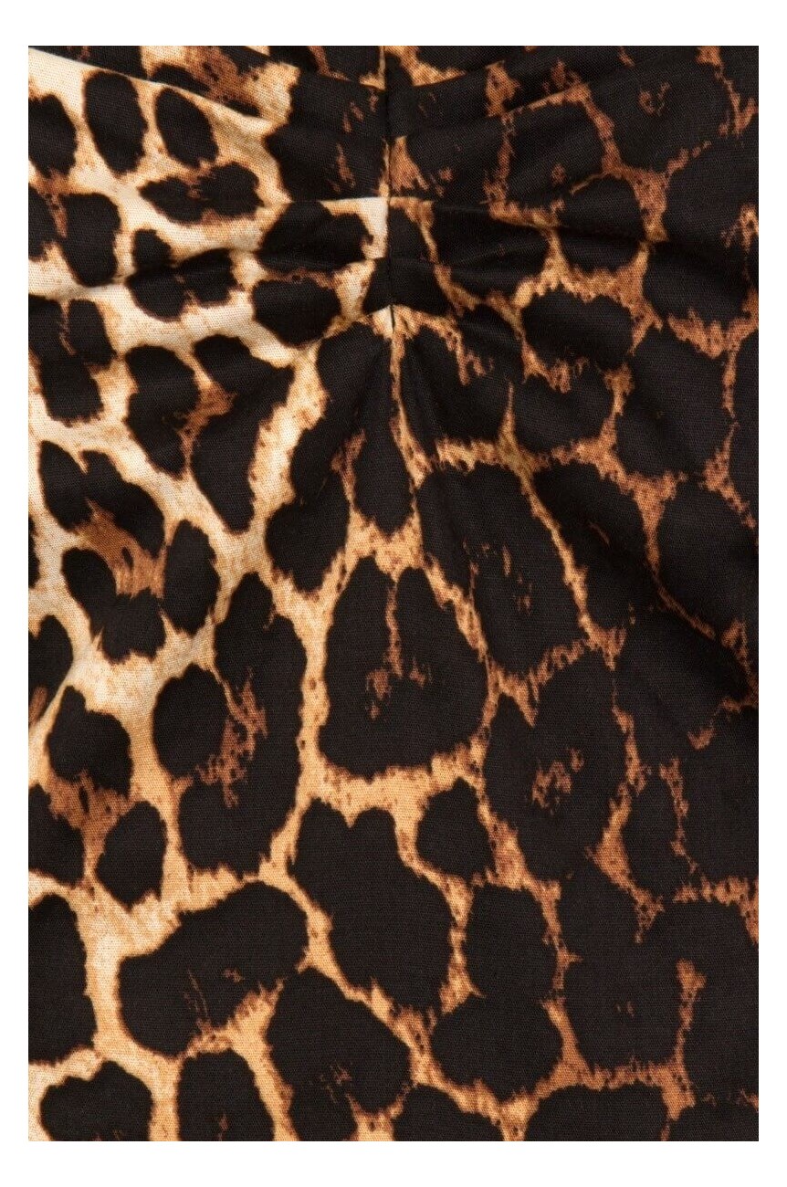 Robe leopard années 50