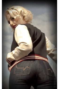 Veste college femme Rumble59