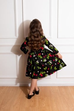 Robe pin up fille et robe ann e 50 petite fille robe rockabilly enfant