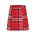 EyeCatch Jupe Courte Kyla Tartan Écossais – Motif Plissé Kilt Moderne Femme