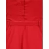 Robe vintage rouge a bretelles 