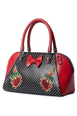 Sac Pin-up cerises et pois