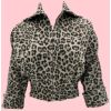 Veste léopard rockabilly