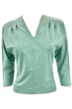 Haut vert menthe rockabilly