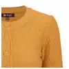 Cardigan vintage en coton miel
