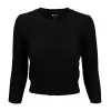 Cardigan vintage en coton noir