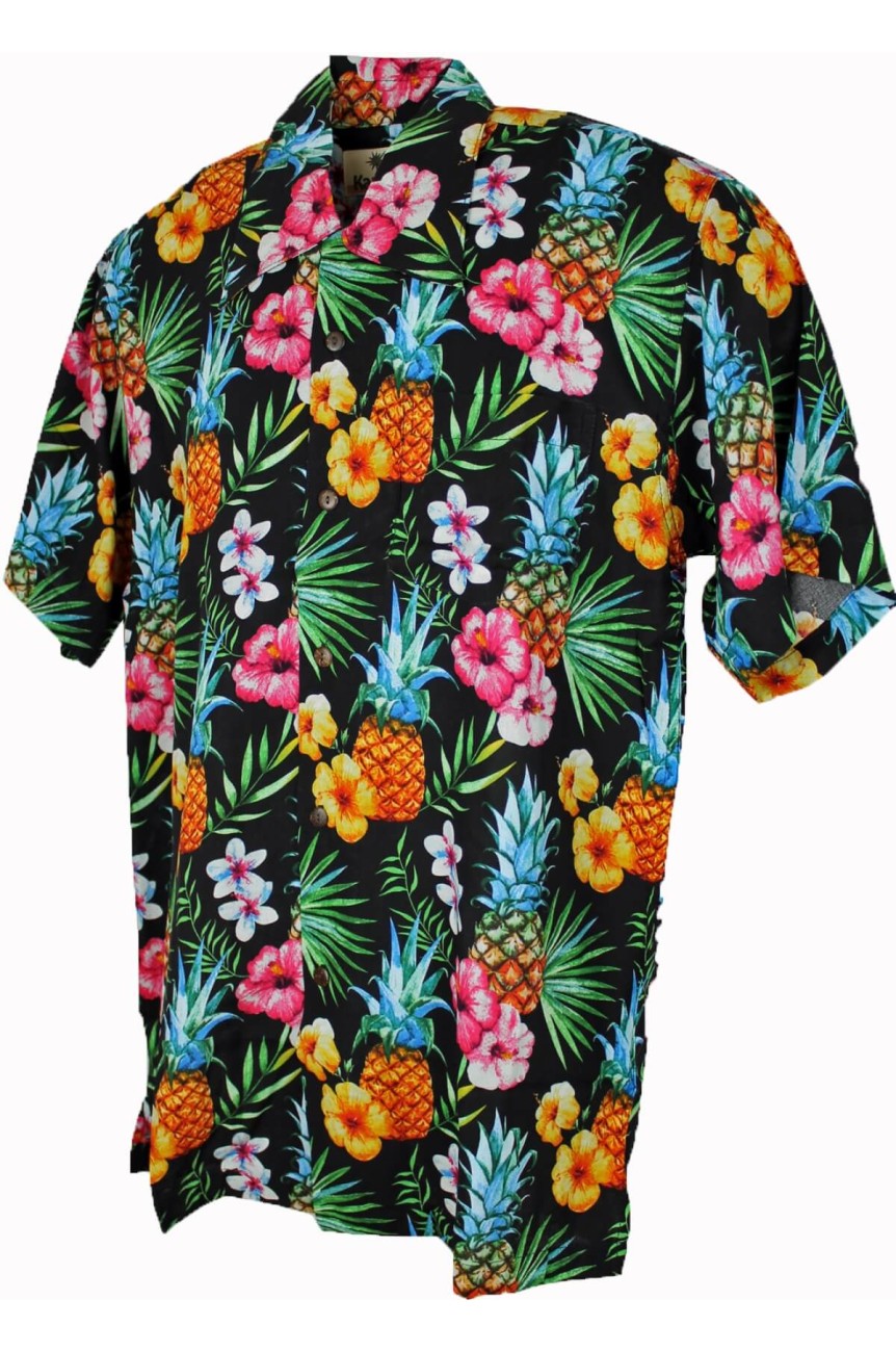Chemise hawaïenne ananas