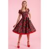 Robe cerise