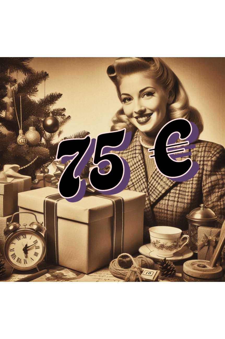 Carte cadeau pin-up 75 €