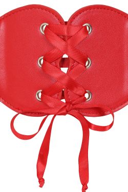 Ceinture corset rouge Banned retro