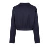 Veste retro bleu marine
