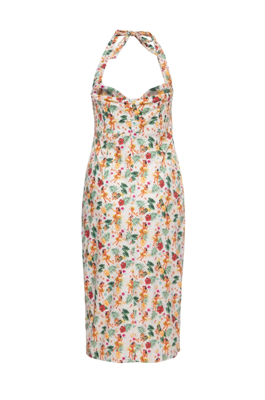 Robe dos nu tropicale queen kerosin