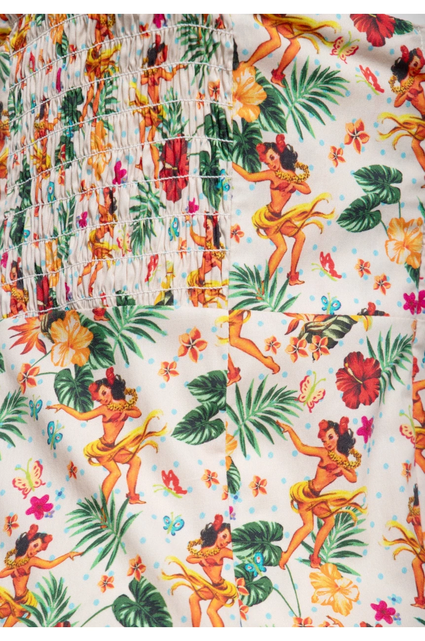 Robe dos nu tropicale