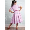 Robe rétro mauve Miss Candyfloss