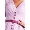 Robe rétro mauve Miss Candyfloss