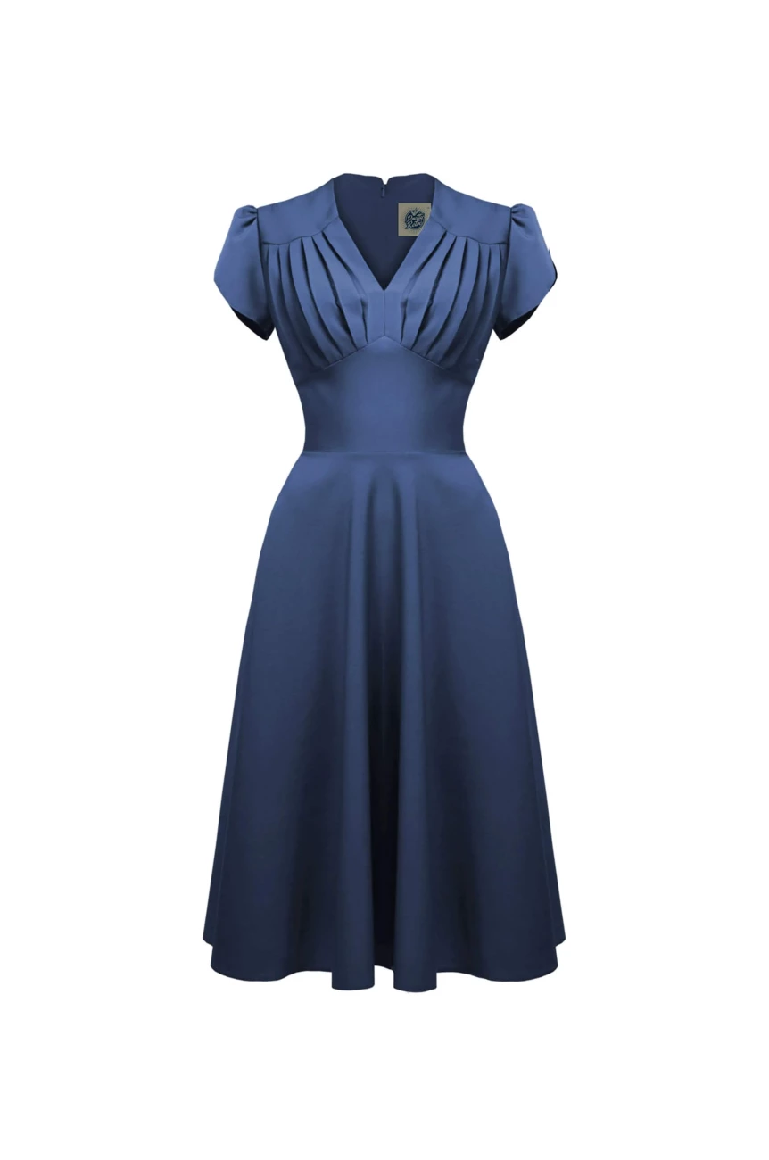 Robe bleue 50's Pretty retro