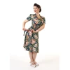 Robe chemise tropicale rockabilly Pretty Retro