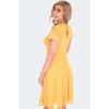 Robe retro moutarde