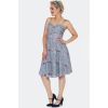 Robe a bretelle vintage a fleur