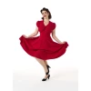 Robe retro rouge Pretty retro