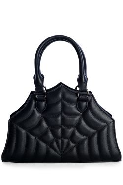 Sac toile d'araignée rockabilly/gothique