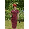Robe crayon tartan