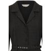 Robe rockabilly noir années 50 femme