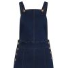 Cotte jean retro femme