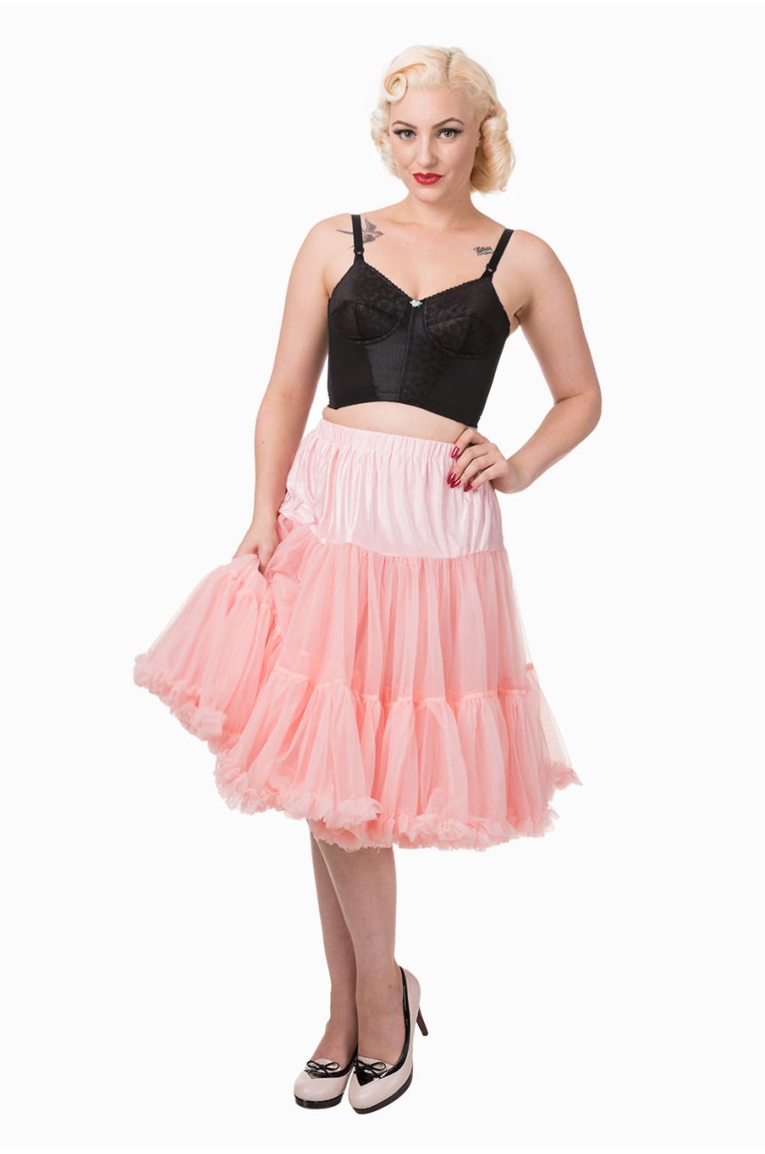 Jupon pin-up rose long