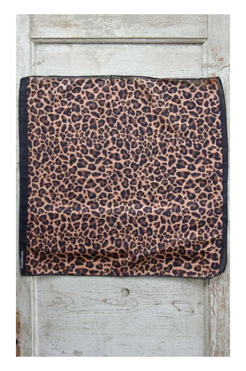 Jean's femme Rumble59 + bandana léopard