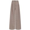 Pantalon Pied de Poule Large