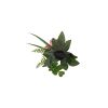 Ornement capillaire fleurs polynesiennes fuchsia blanc turban tiki exotica
