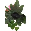 Barrette rockabilly fleur tropicale